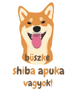 Büszke shiba apuka vagyok! - vertikális